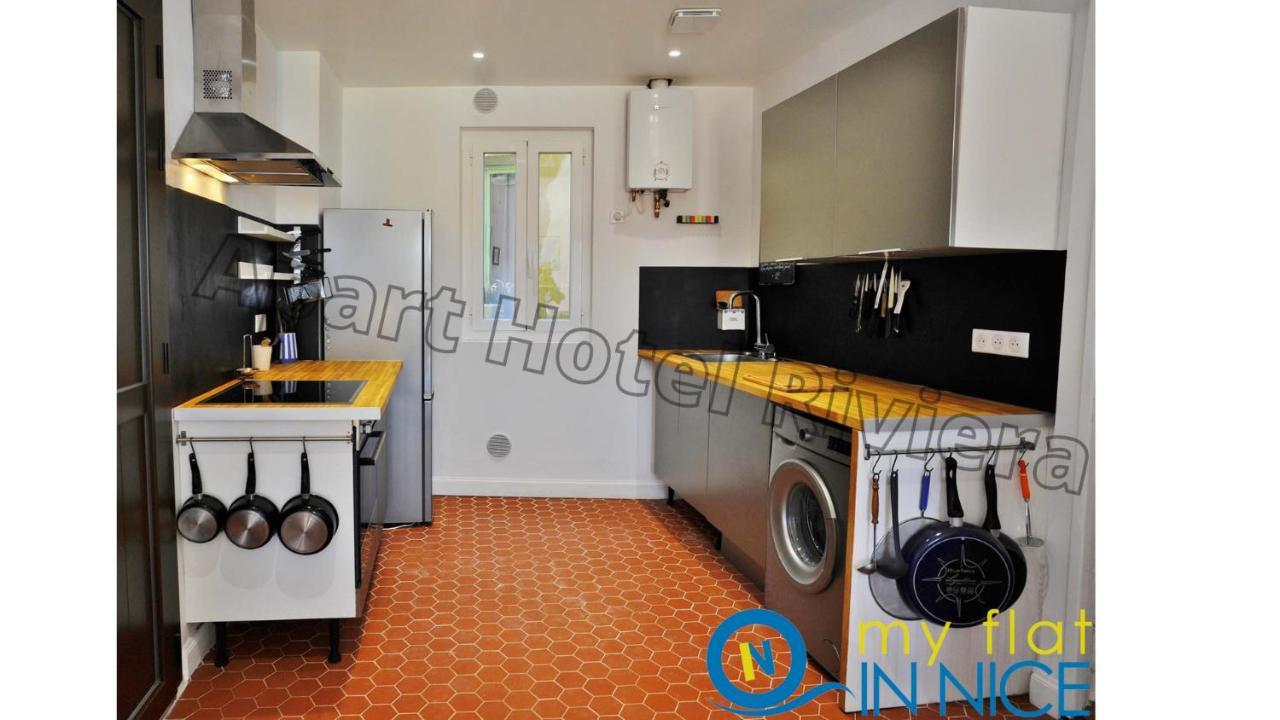 Aparthotel Riviera - Sea View - Amazing Large 3 Bedrooms With Sea View Ac - Old Town- Promenade Des Anglais Ницца Экстерьер фото