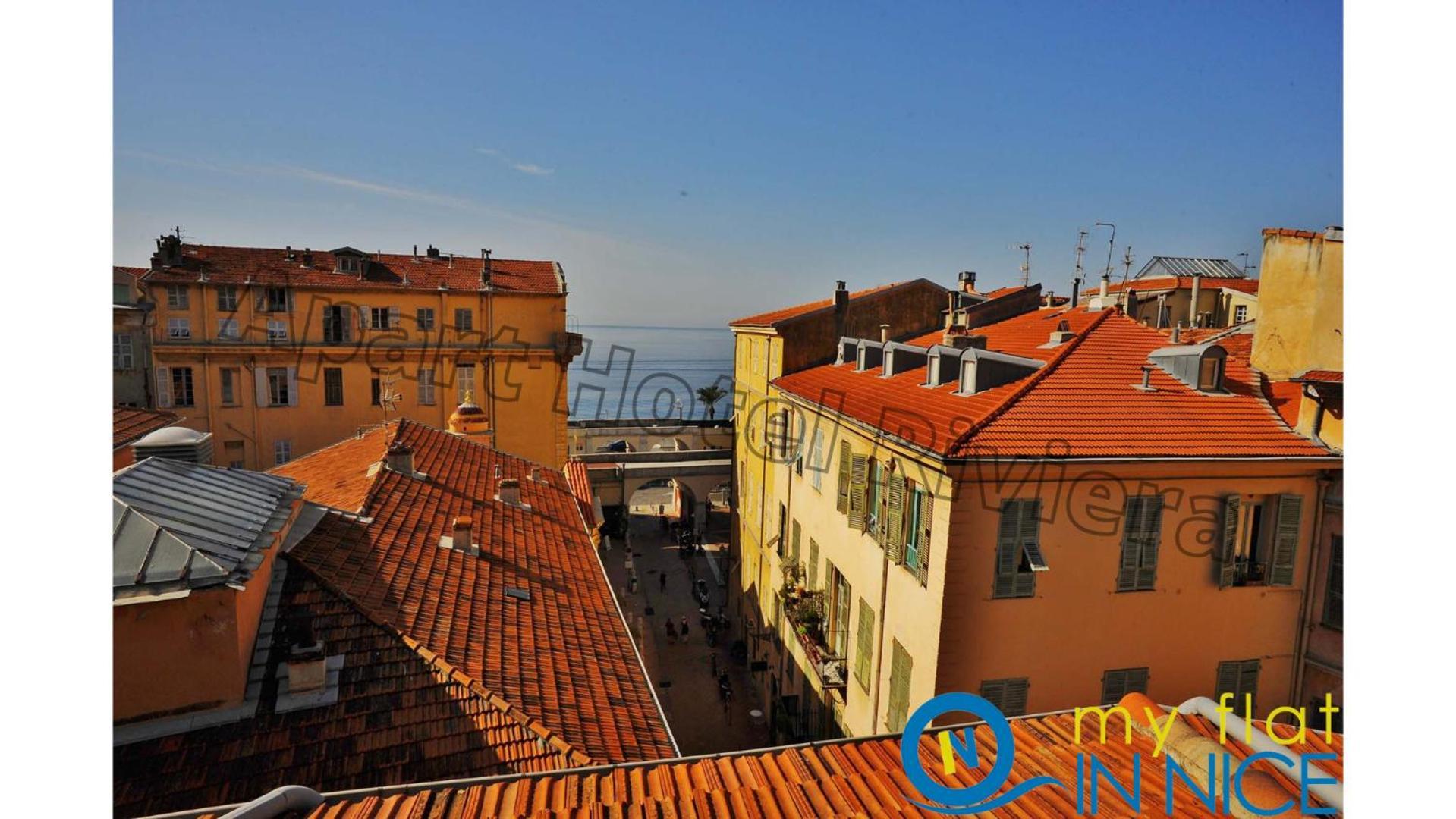 Aparthotel Riviera - Sea View - Amazing Large 3 Bedrooms With Sea View Ac - Old Town- Promenade Des Anglais Ницца Экстерьер фото